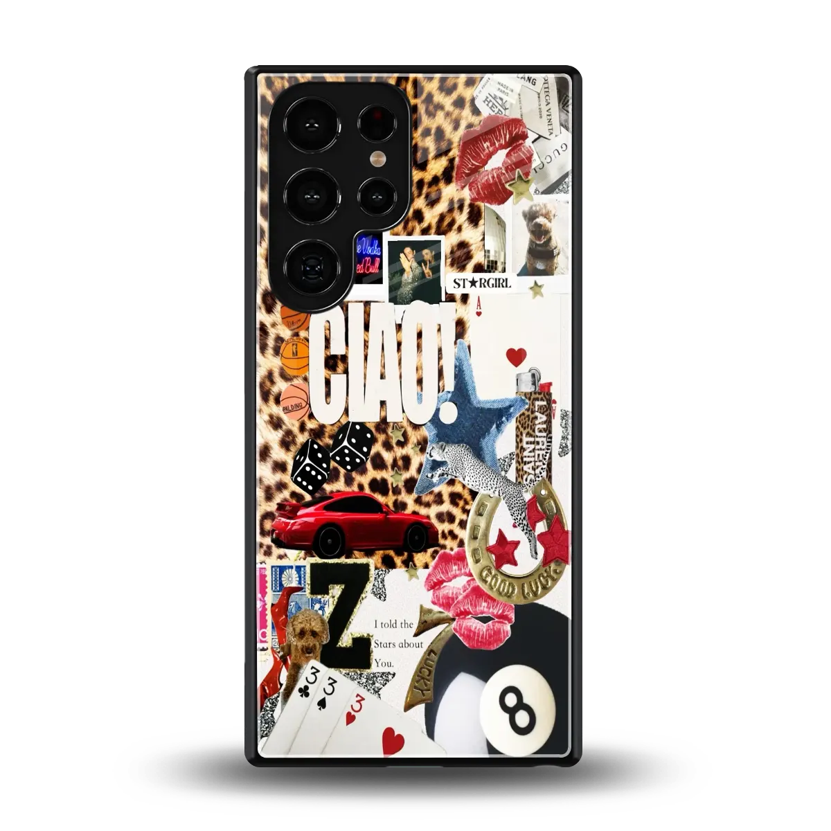 Ciao Luxe back phone cover | glass case for samsung galaxy s25 ultra
