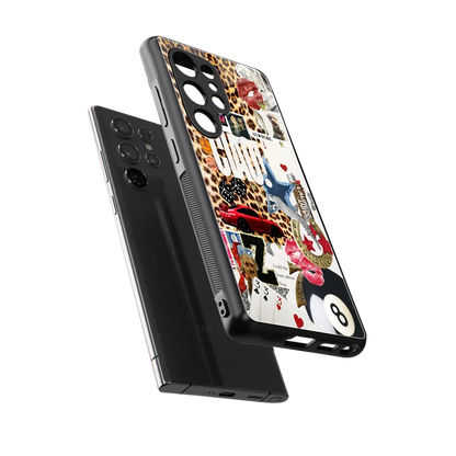 Ciao Luxe sleek samsung galaxy s25 ultra cover with tempered glass back and TPU edges