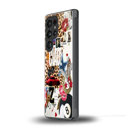 Ciao Luxe samsung galaxy s25 ultra mobile cover | shockproof glass phone case