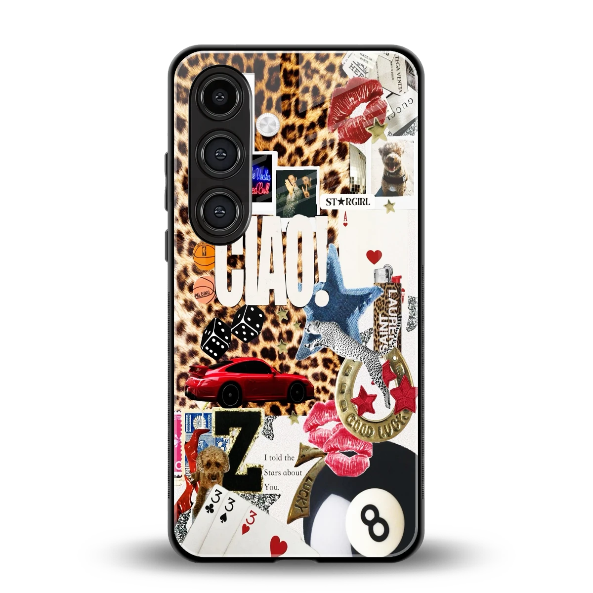 Ciao Luxe back phone cover | glass case for samsung galaxy s25 plus