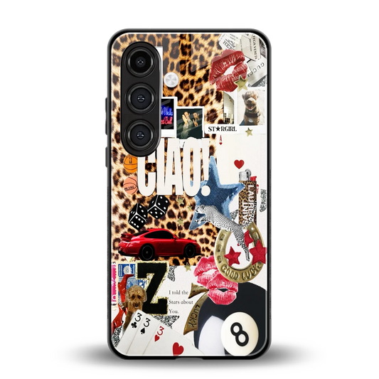 Ciao Luxe back phone cover | glass case for samsung galaxy s25 plus