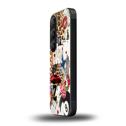 Ciao Luxe samsung galaxy s25 mobile cover | shockproof glass phone case