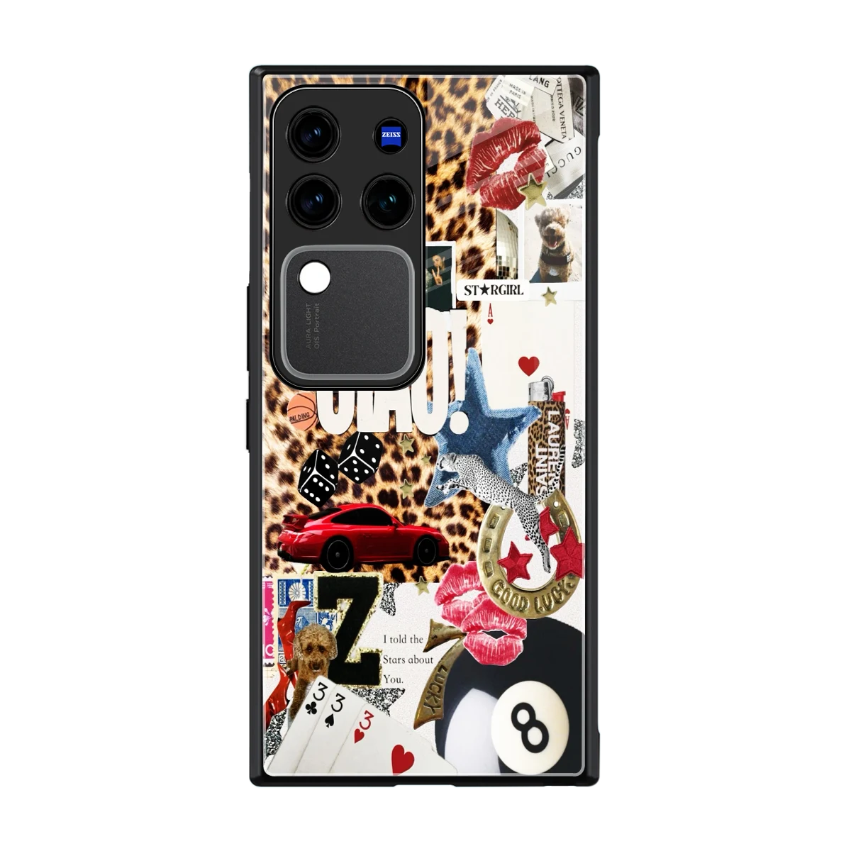 Ciao Luxe back phone cover | glass case forvivo v30 pro