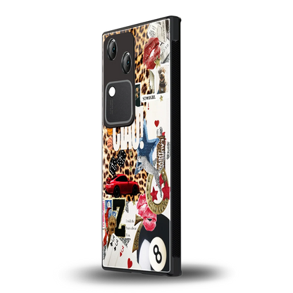 Ciao Luxe vivo v30 mobile cover | shockproof glass phone case