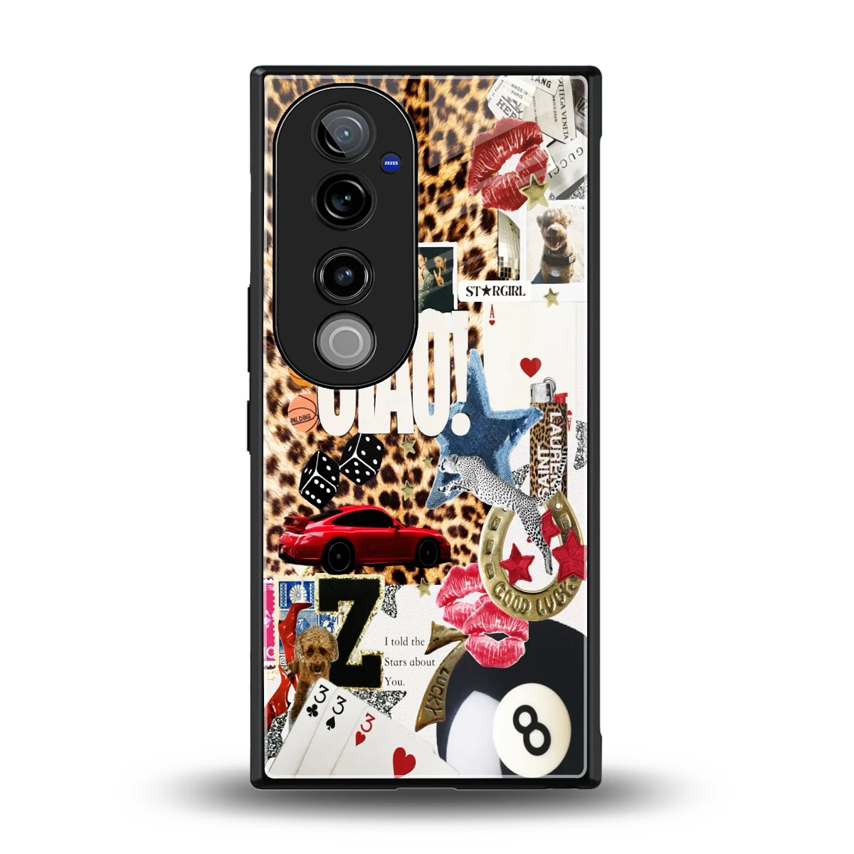 Ciao Luxe back phone cover | glass case for vivo v40 pro