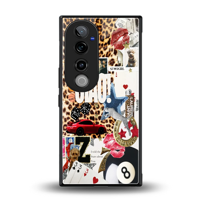 Ciao Luxe back phone cover | glass case for vivo v40 pro