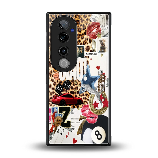 Ciao Luxe back phone cover | glass case for vivo v40 pro
