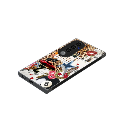 Ciao Luxe stylish phone case for vivo v40 pro | glossy glass and slim fit