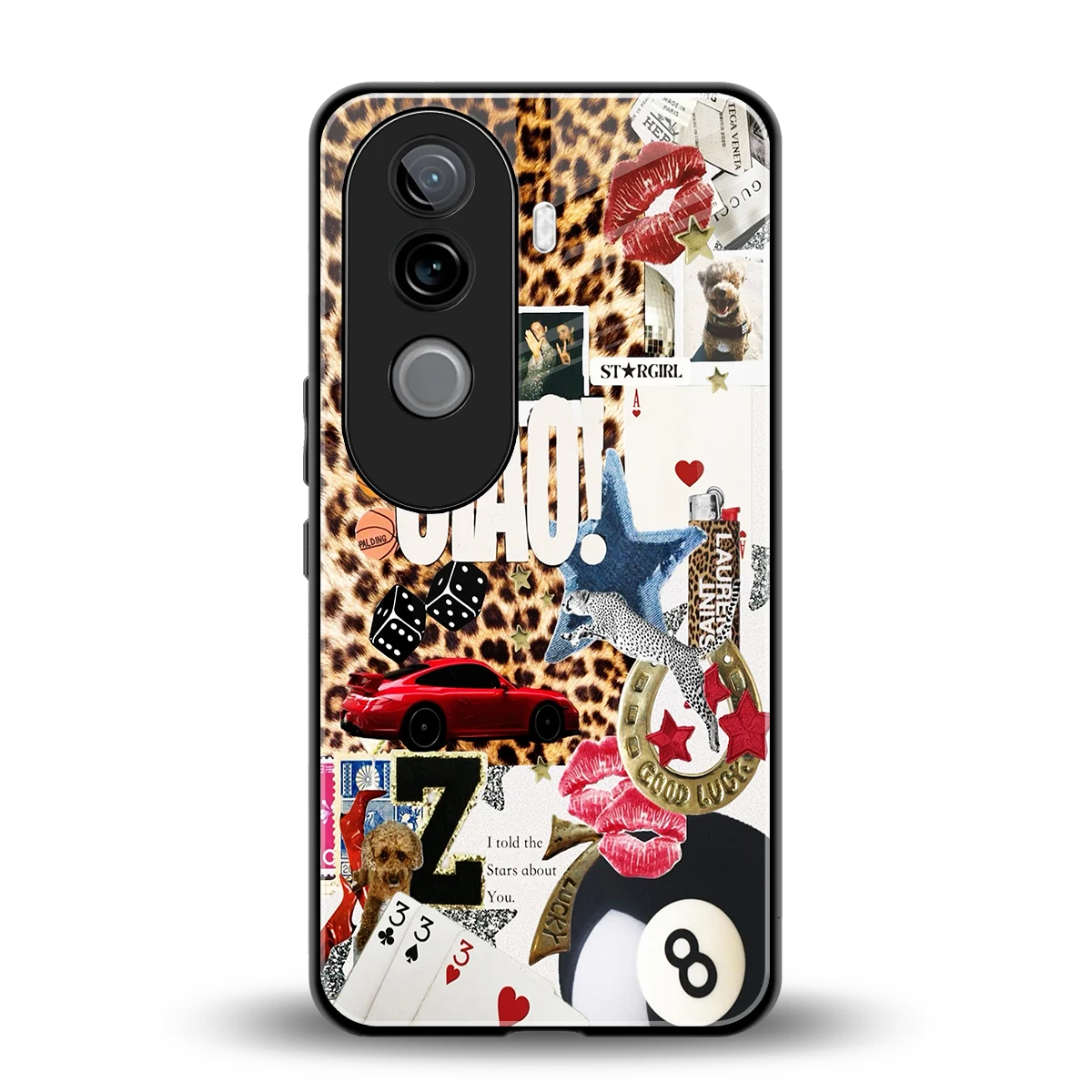Ciao Luxe back phone cover | glass case for vivo v40e