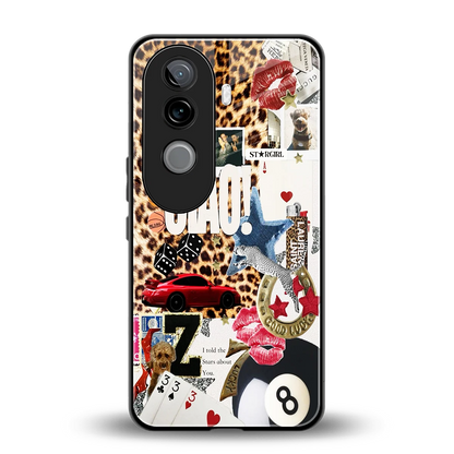 Ciao Luxe back phone cover | glass case for vivo v40e