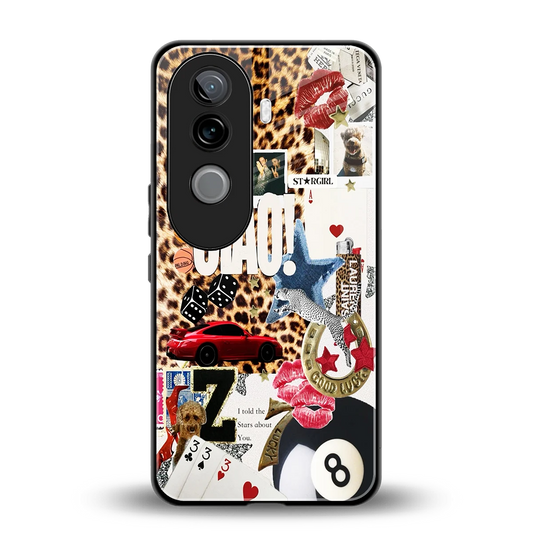 Ciao Luxe back phone cover | glass case for vivo v40e