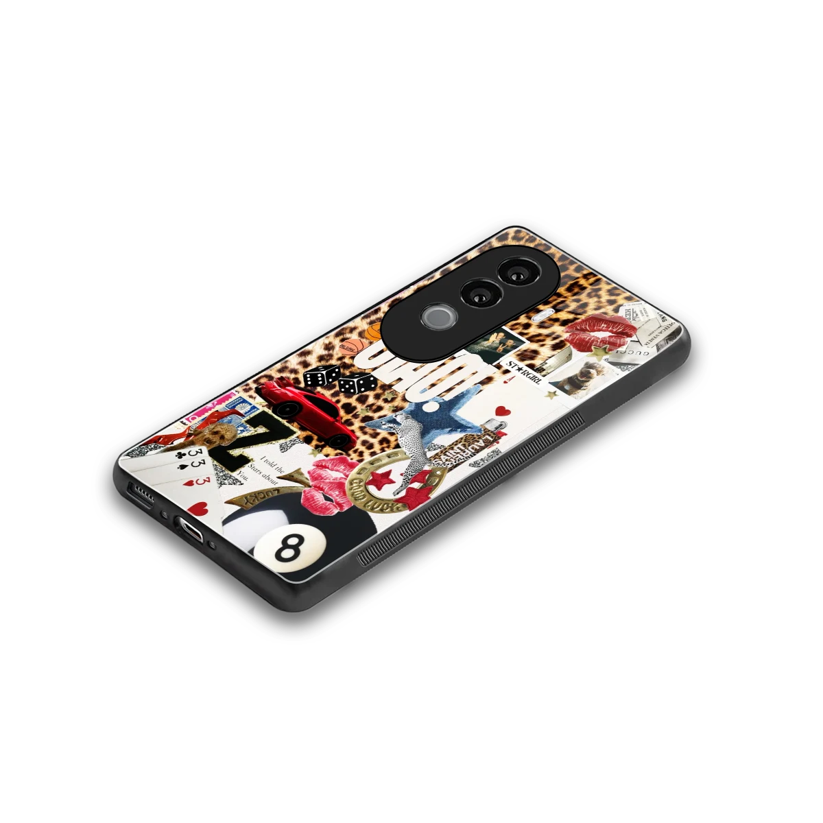 Ciao Luxe stylish phone case for vivo v40e | glossy glass and slim fit