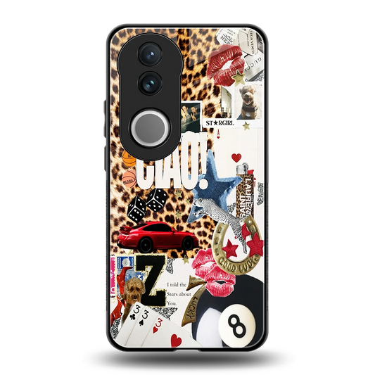 Ciao Luxe back phone cover | glass case for vivo v50