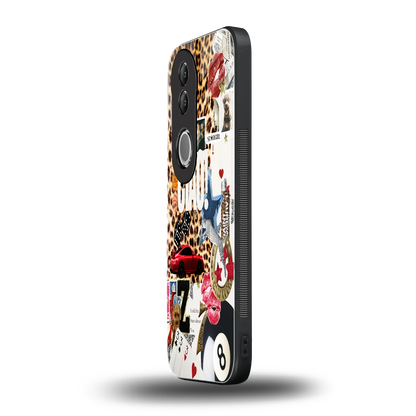 Ciao Luxe vivo v50 mobile cover | shockproof glass phone case