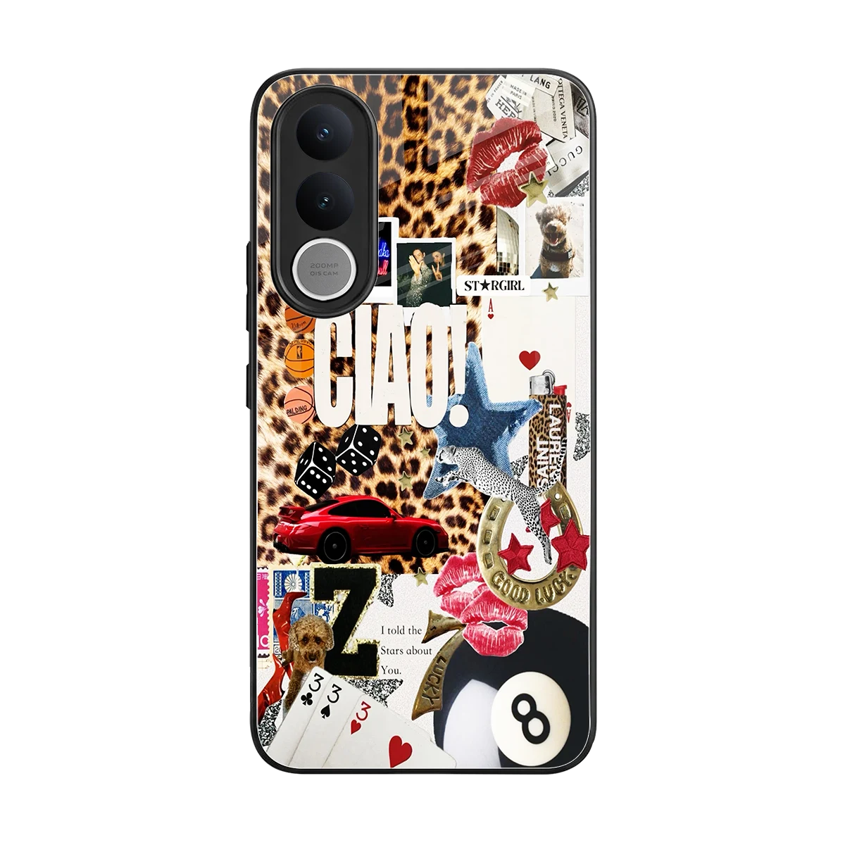 Ciao Luxe back phone cover | glass case for vivo v70 fe