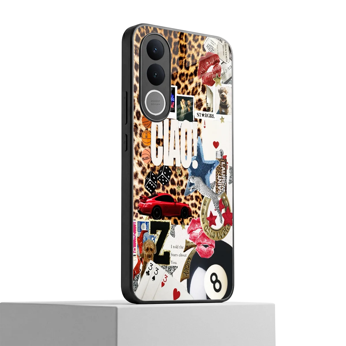 Ciao Luxe vivo v70 fe mobile cover | shockproof glass phone case