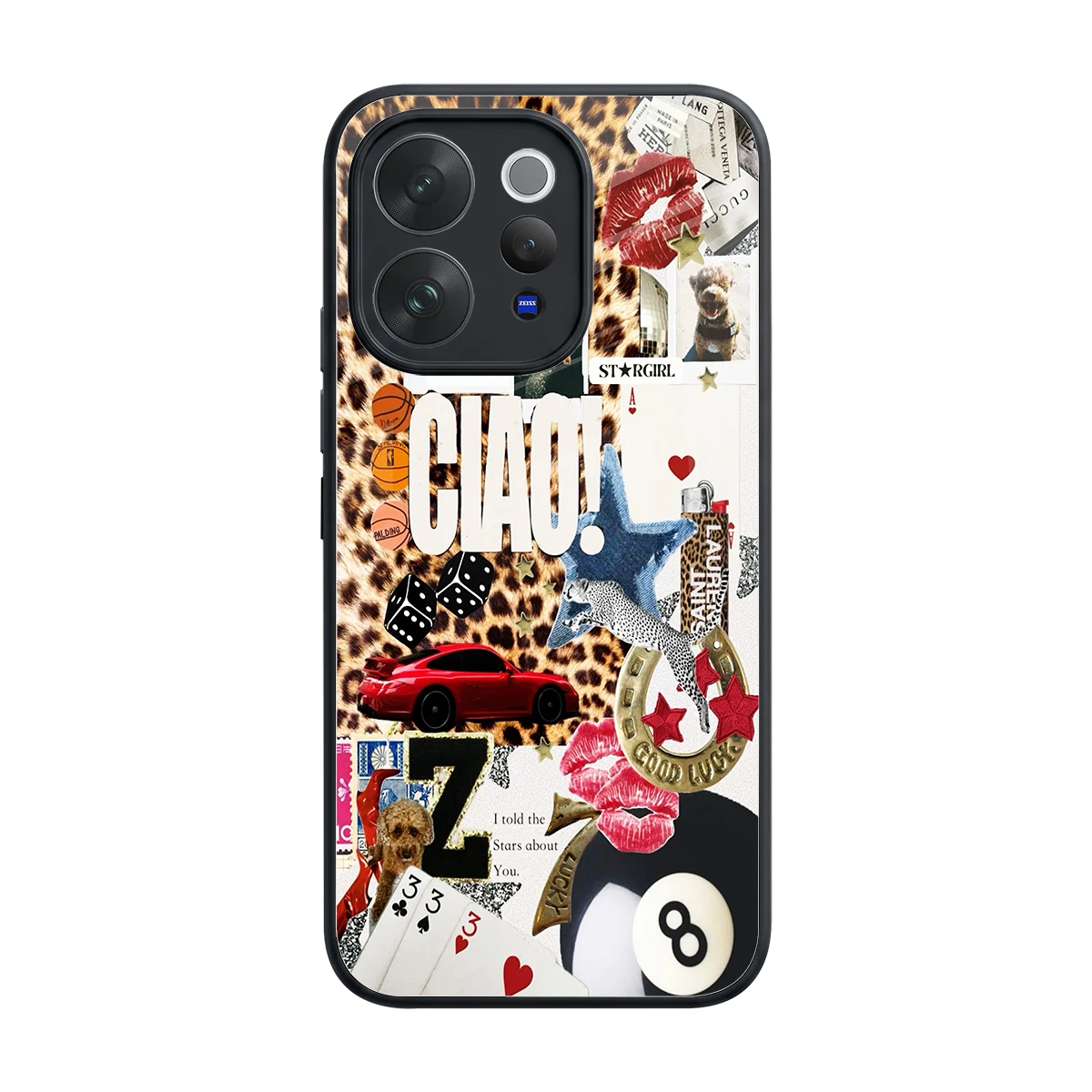 Ciao Luxe back phone cover | glass case for vivo v70