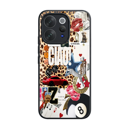 Ciao Luxe back phone cover | glass case for vivo v70
