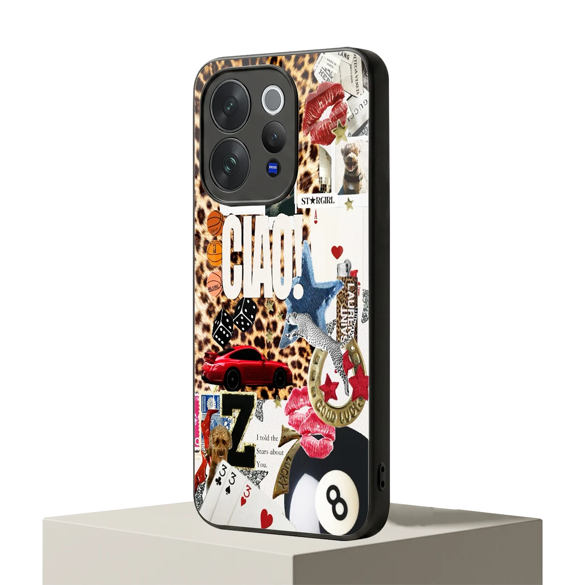 Ciao Luxe vivo v70 mobile cover | shockproof glass phone case