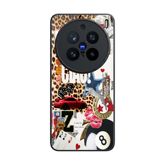 Ciao Luxe back phone cover | glass case for vivo x200 pro