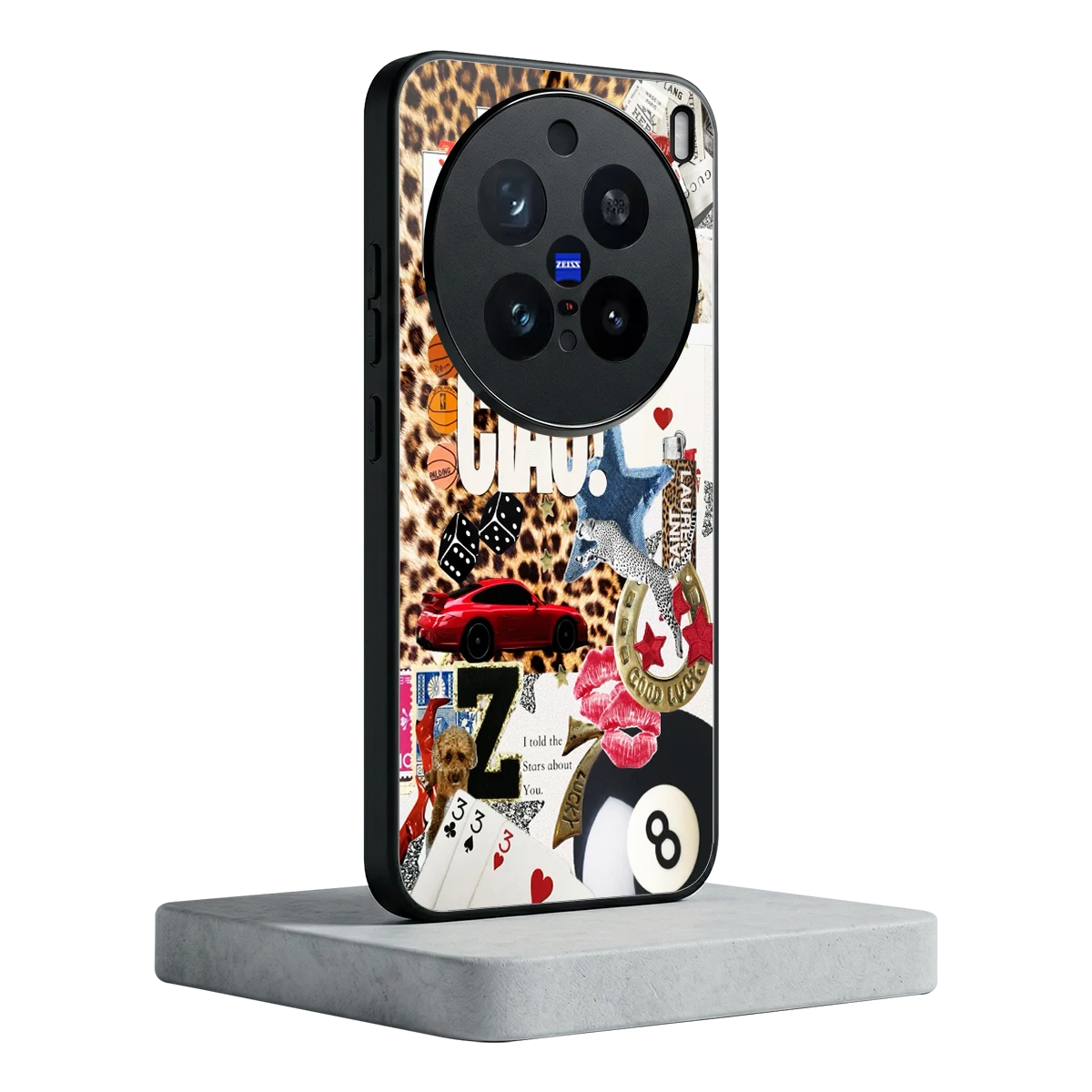 Ciao Luxe vivo x200 pro mobile cover | shockproof glass phone case