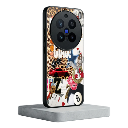Ciao Luxe vivo x200 pro mobile cover | shockproof glass phone case