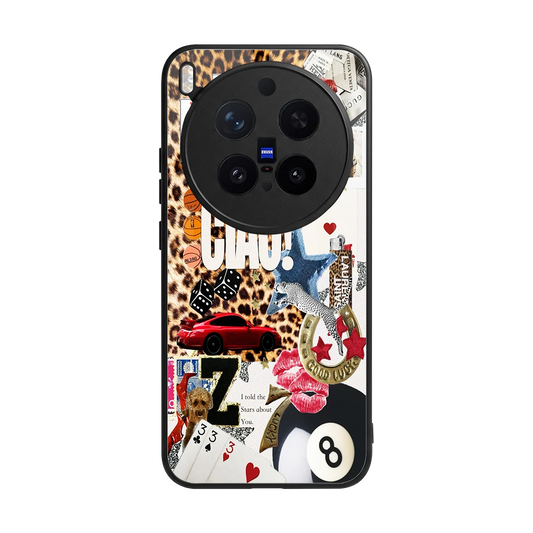 Ciao Luxe back phone cover | glass case for vivo x300 pro