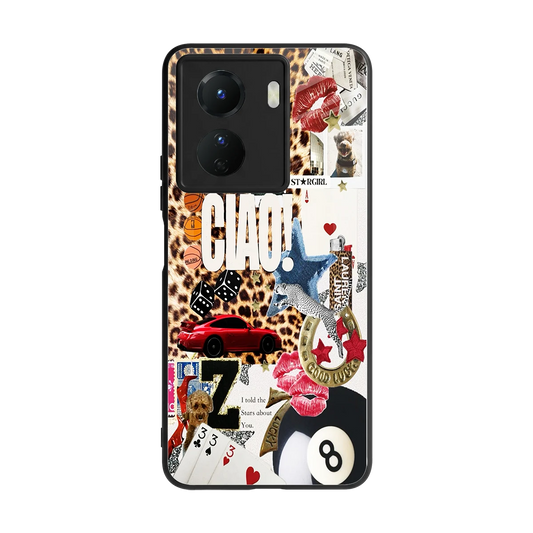 Ciao Luxe back phone cover | glass case for vivo y16