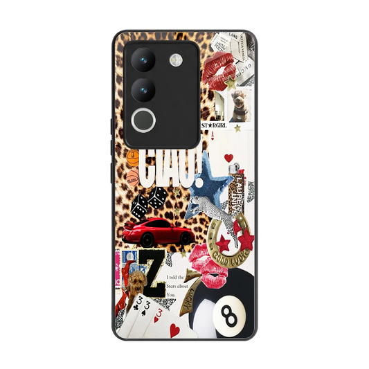 Ciao Luxe back phone cover | glass case for vivo y200 5g