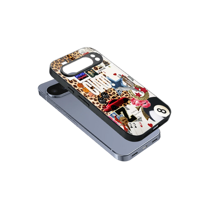 Ciao Luxe sleek google pixel 10 pro cover with tempered glass back and TPU edges