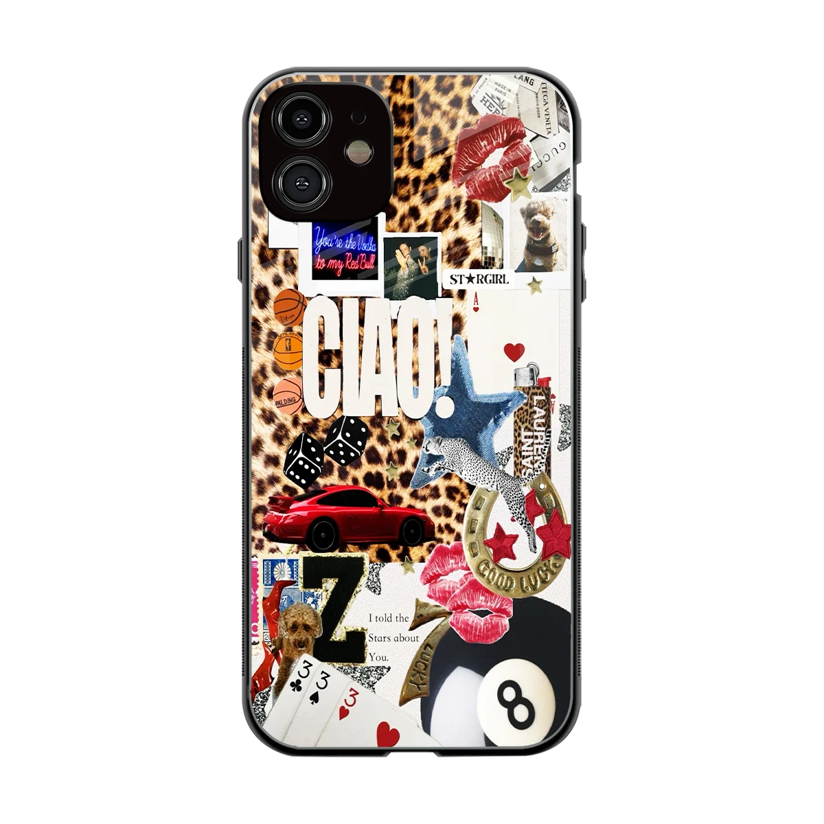 Ciao Luxe back phone cover | glass case for iphone 12