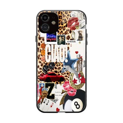 Ciao Luxe back phone cover | glass case for iphone 12