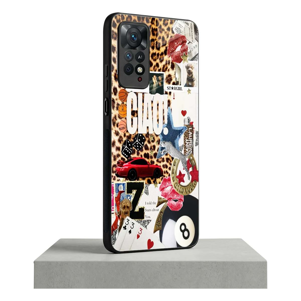 Ciao Luxe redmi note 11 pro mobile cover | shockproof glass phone case