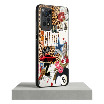 Ciao Luxe redmi note 11 pro mobile cover | shockproof glass phone case