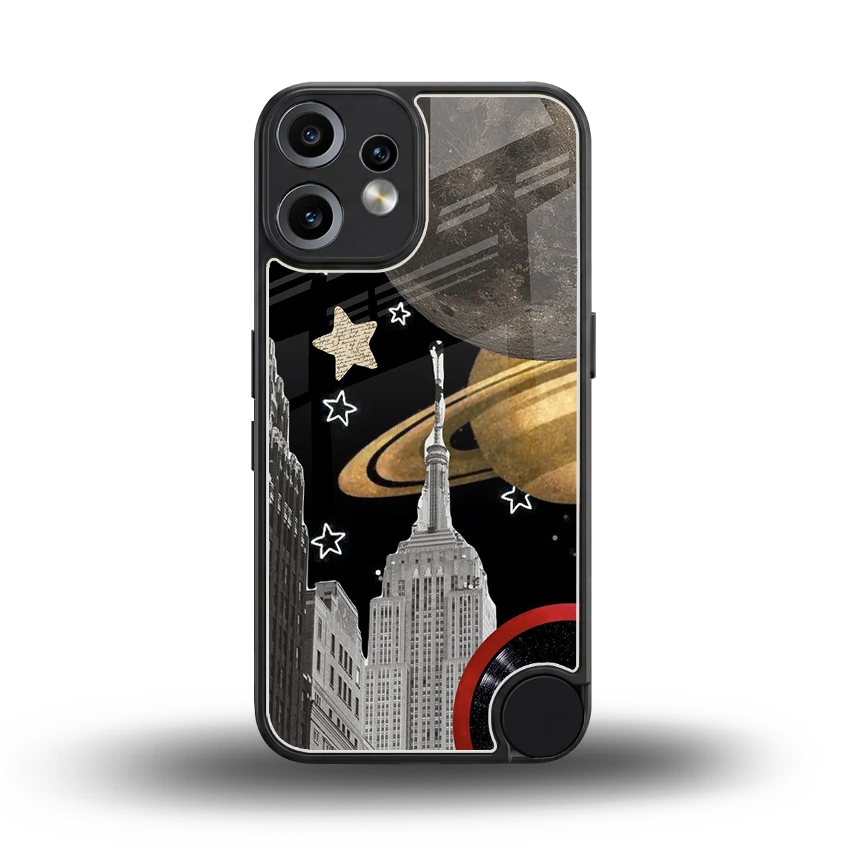 City Cosmos back phone cover | glass case for cmf nothing phone 2 pro