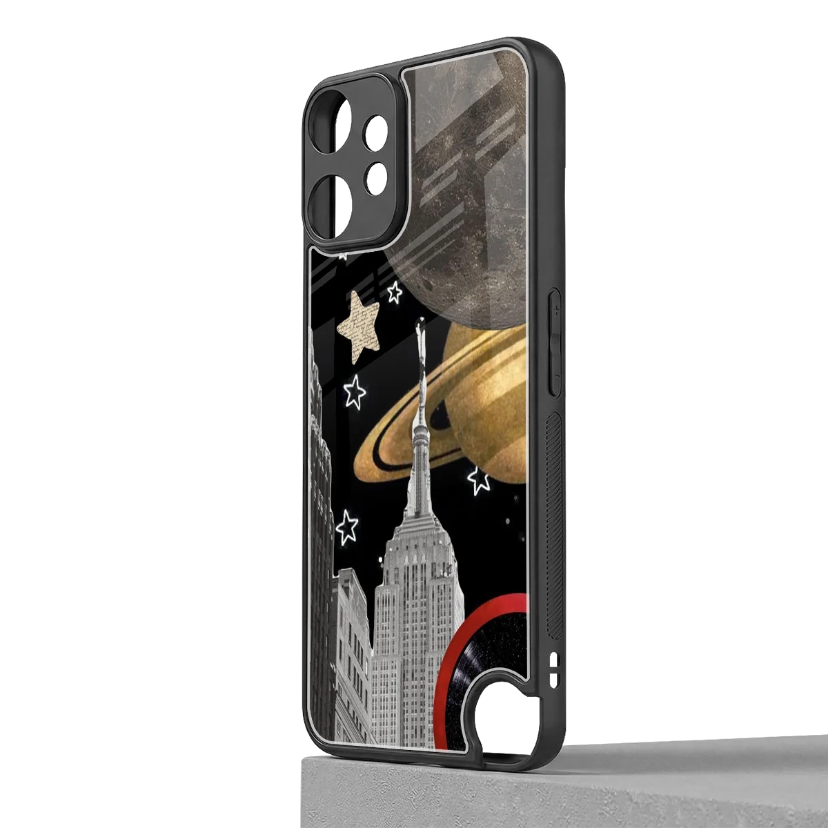 City Cosmos cmf nothing phone 2 pro mobile cover | shockproof glass phone case