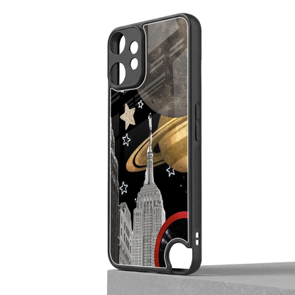 City Cosmos cmf nothing phone 2 pro mobile cover | shockproof glass phone case