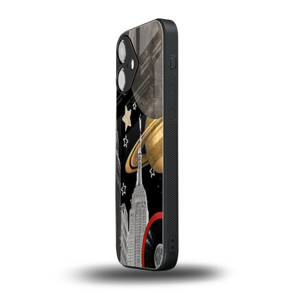 City Cosmos Phone Case for Iphone 16 | Glass Case