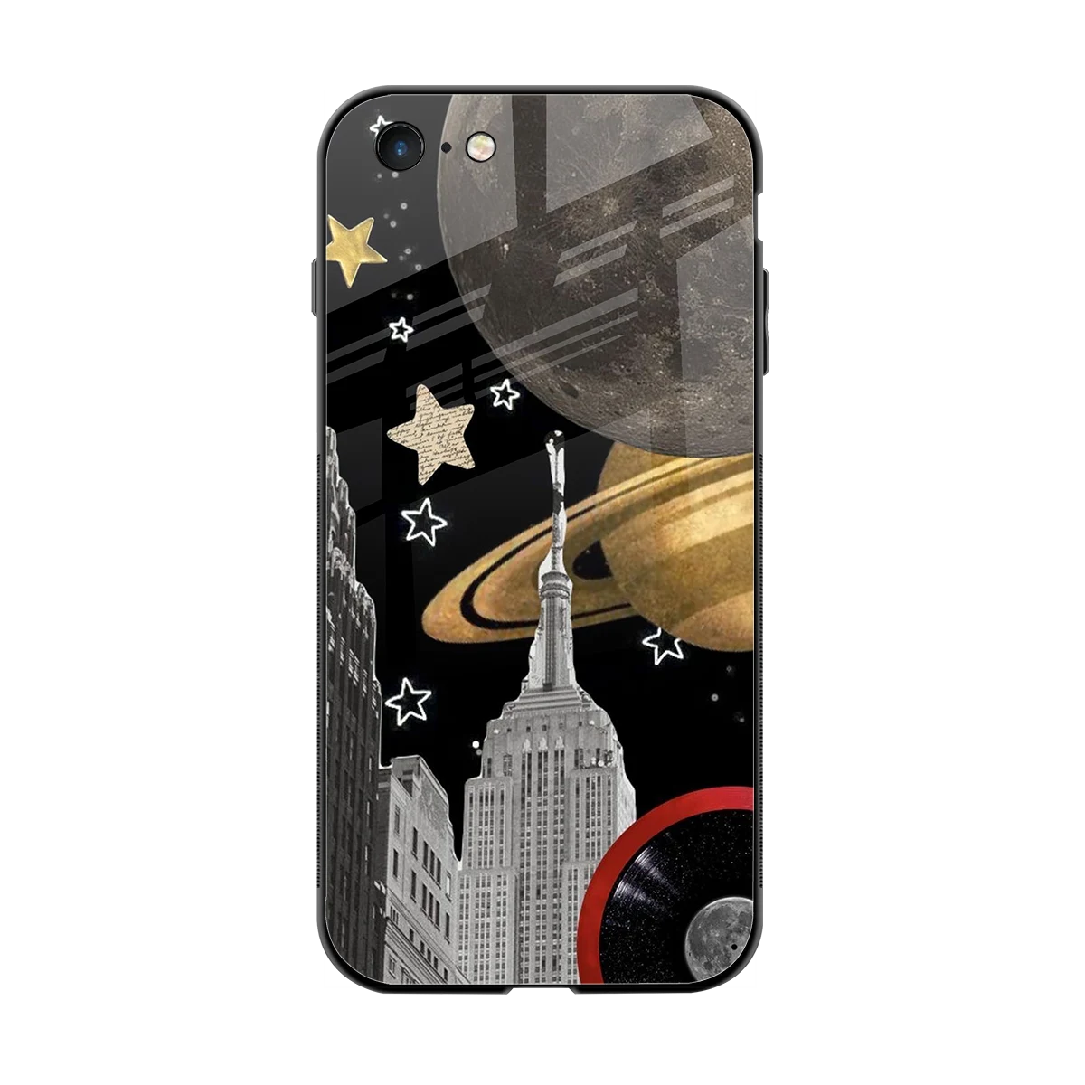 City Cosmos back phone cover | glass case for iphone 6