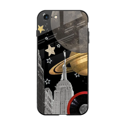 City Cosmos back phone cover | glass case for iphone 6