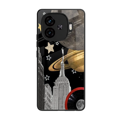 City Cosmos back phone cover | glass case for iqoo neo 10r 5g