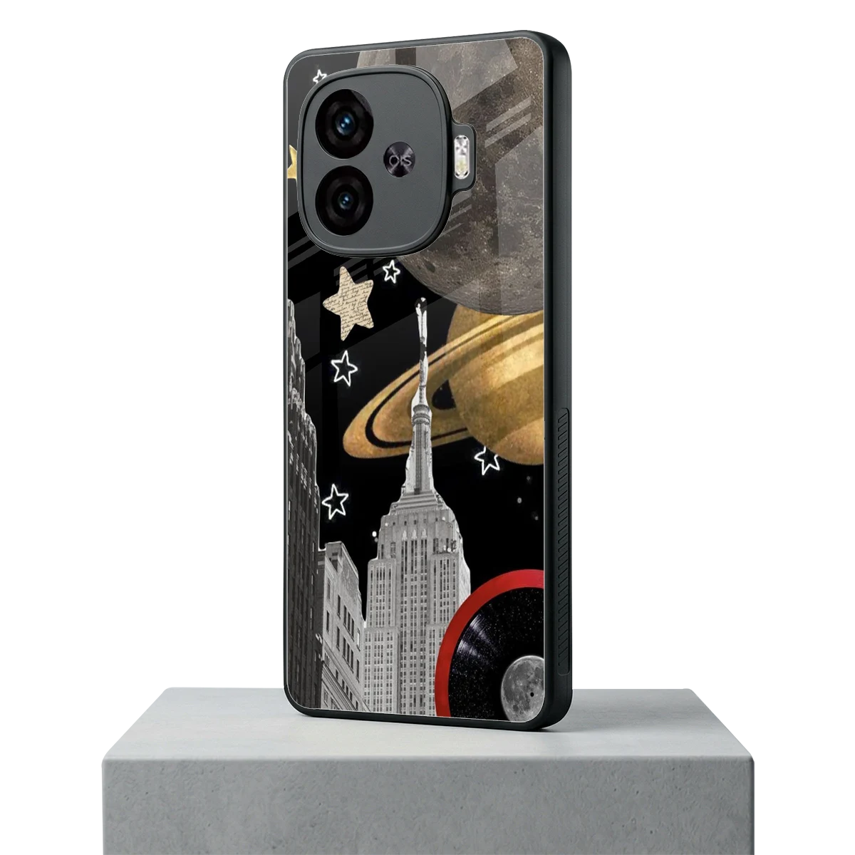 City Cosmos iqoo neo 10r 5g mobile cover | shockproof glass phone case
