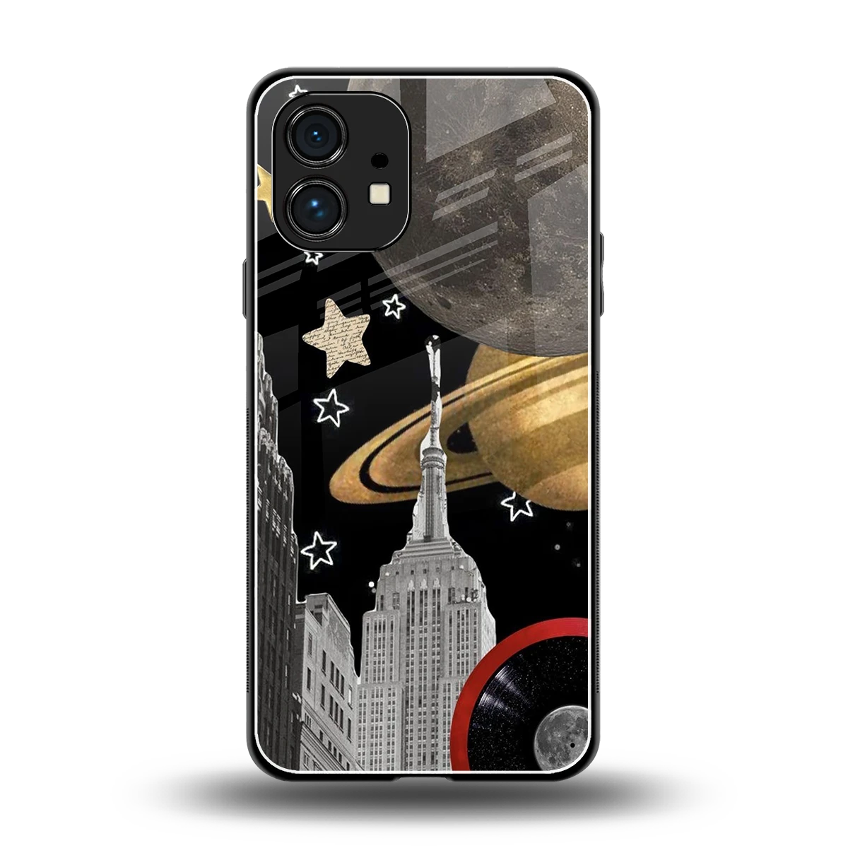 City Cosmos back phone cover | glass case for nothing phone 1