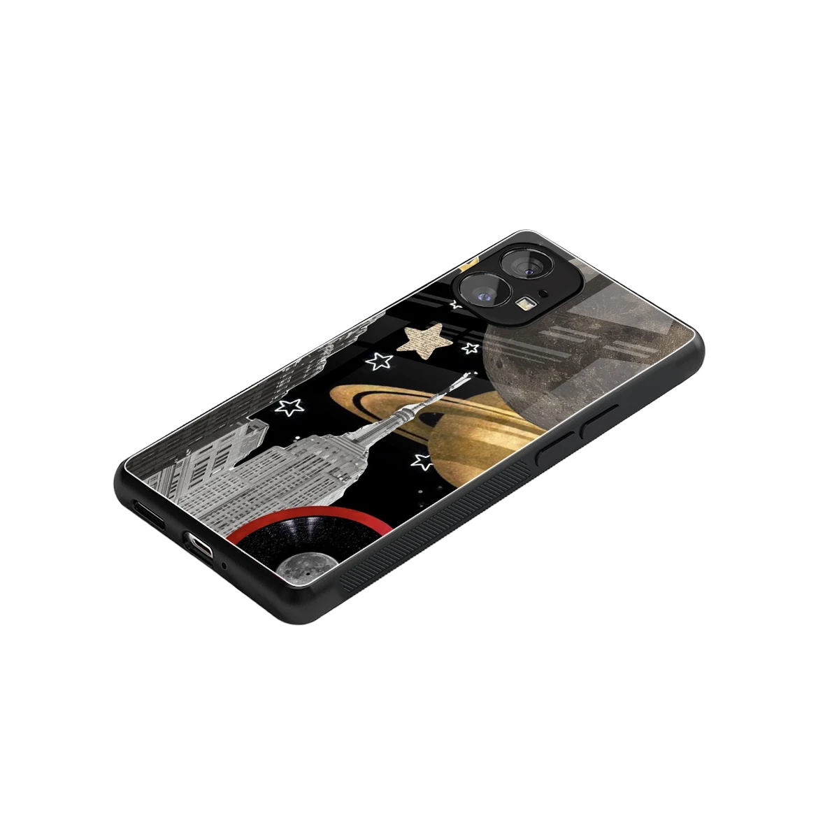City Cosmos stylish phone case for nothing phone 1 | glossy glass and slim fit