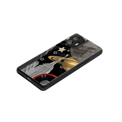 City Cosmos stylish phone case for nothing phone 2 | glossy glass and slim fit