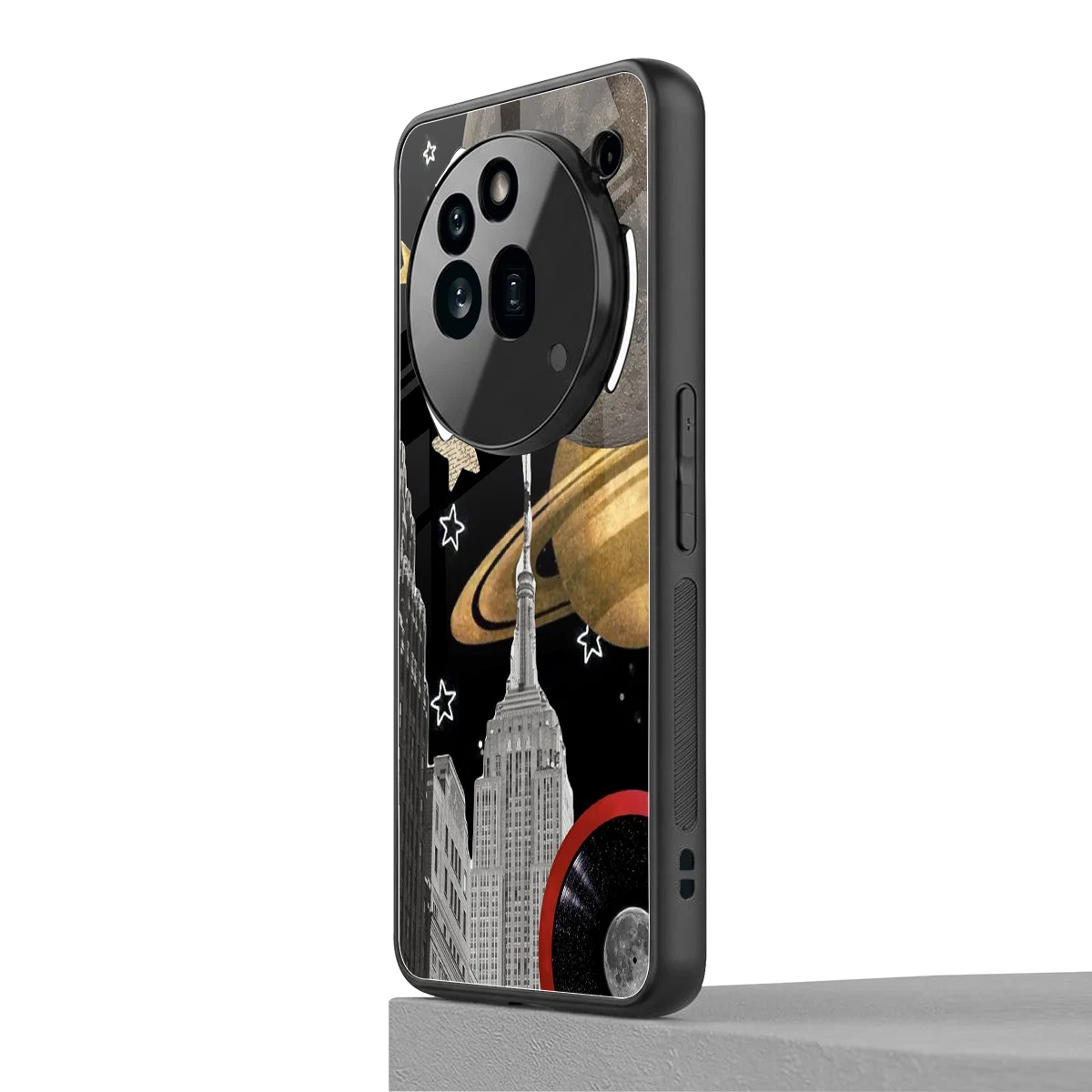 City Cosmos nothing phone 3a pro mobile cover | shockproof glass phone case