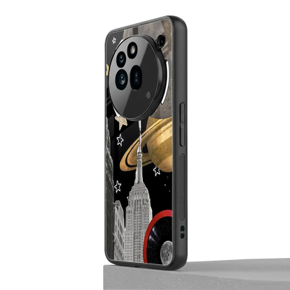 City Cosmos nothing phone 3a pro mobile cover | shockproof glass phone case