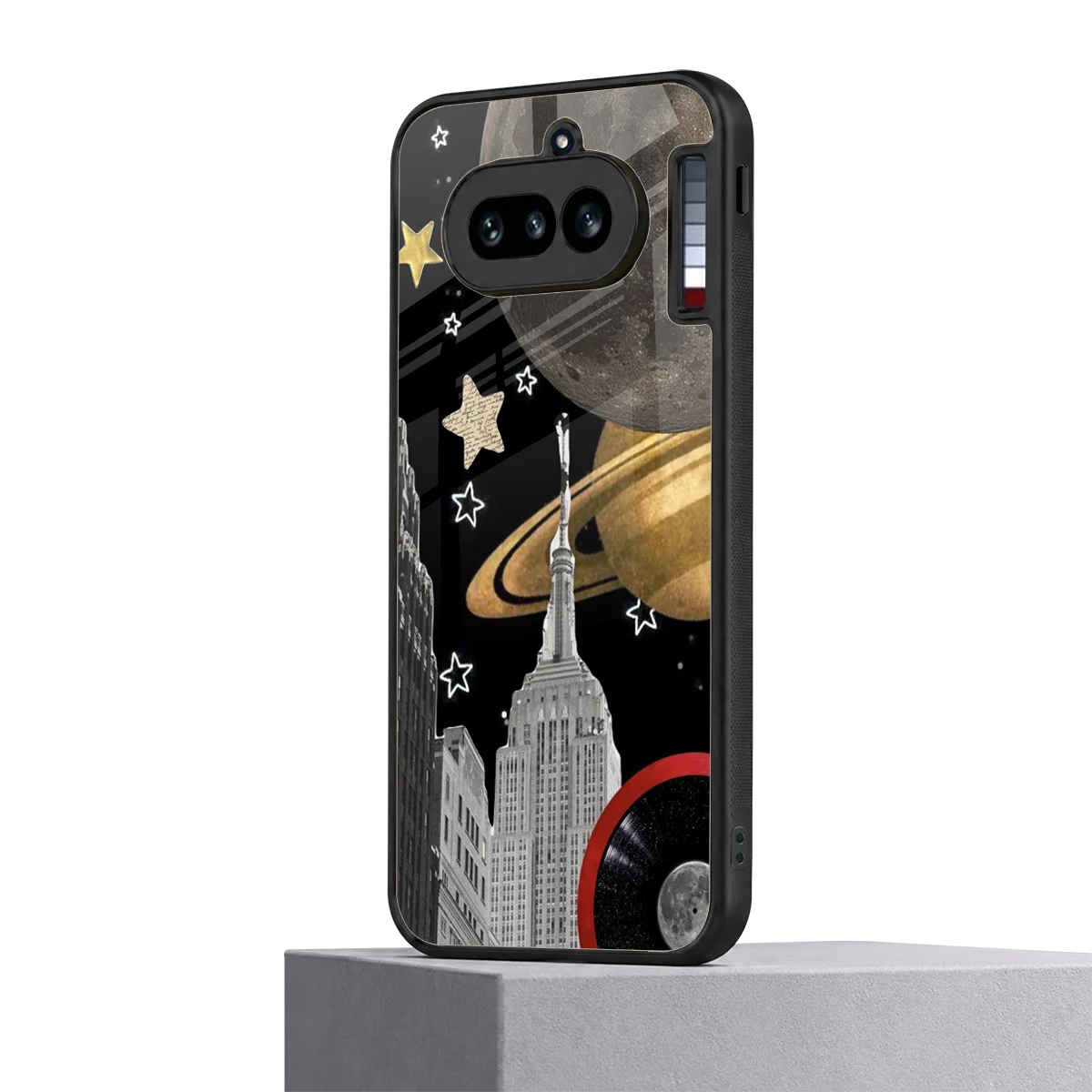 City Cosmos nothing phone 4a mobile cover | shockproof glass phone case