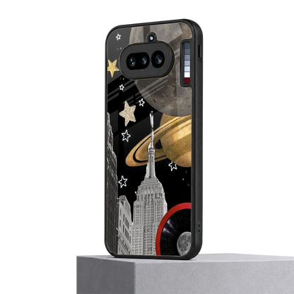 City Cosmos nothing phone 4a mobile cover | shockproof glass phone case