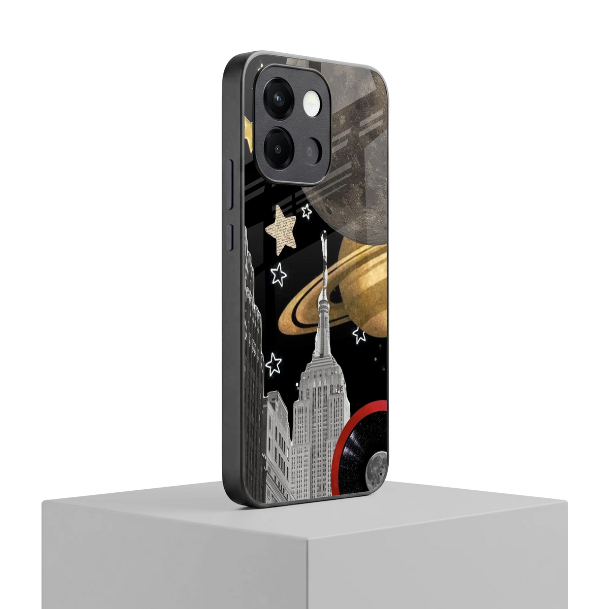 City Cosmos oneplus 13s mobile cover | shockproof glass phone case